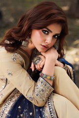 3-PC Embroidered Raw-Silk Suit CMA-5-122A