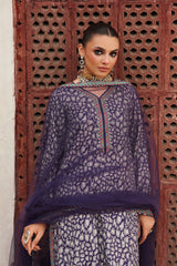 3-PC Embroidered Raw-Silk Suit CMA-5-121A