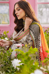 3-PC Unstitched Embroidered Lawn Collection CRB6-02
