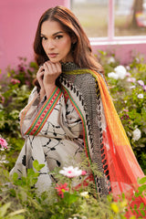 3-PC Unstitched Embroidered Lawn Collection CRB6-02