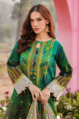 3-PC Unstitched Embroidered Lawn Collection CRB6-01