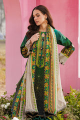 3-PC Unstitched Embroidered Lawn Collection CRB6-01