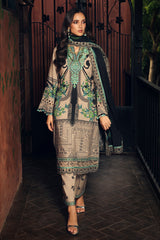3-PC Unstitched Embroidered Linen Collection  ANW7-19