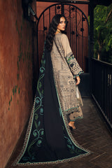 3-PC Unstitched Embroidered Linen Collection  ANW7-19