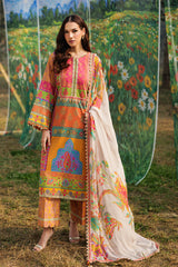 3-PC Unstitched Embroidered Lawn Collection CC6-12