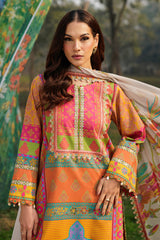 3-PC Unstitched Embroidered Lawn Collection CC6-12