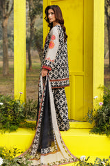 3-PC Unstitched Embroidered Lawn Collection CC6-13