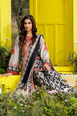 3-PC Unstitched Embroidered Lawn Collection CC6-13