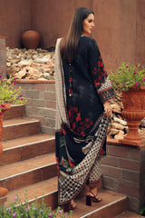 3-PC Unstitched Embroidered Linen Collection CCW7-10