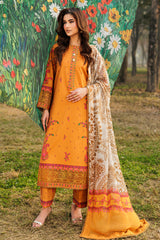 3-PC Unstitched Embroidered Lawn Collection CC6-14