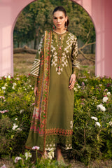3-PC Unstitched Embroidered Lawn Collection CRB6-04