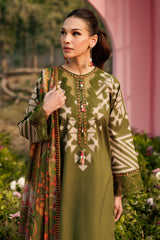 3-PC Unstitched Embroidered Lawn Collection CRB6-04