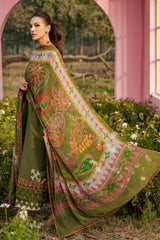 3-PC Unstitched Embroidered Lawn Collection CRB6-04