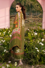 3-PC Unstitched Embroidered Lawn Collection CRB6-04