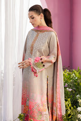 3-PC Unstitched Embroidered Lawn Collection CRB6-05