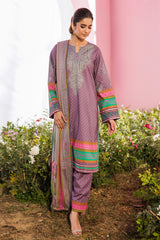 3-PC Unstitched Embroidered Lawn Collection CC6-17
