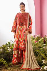3-PC Unstitched Embroidered Lawn Collection CRB6-08