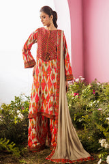 3-PC Unstitched Embroidered Lawn Collection CRB6-08