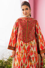 3-PC Unstitched Embroidered Lawn Collection CRB6-08