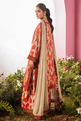 3-PC Unstitched Embroidered Lawn Collection CRB6-08