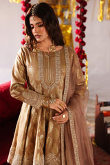 3-PC Embroidered Raw-Silk Suit CMA-6-350