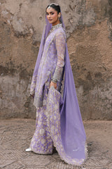 3-Pc Unstitched Embroidered Printed Chiffon Collection VSL6-11