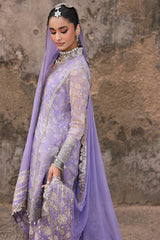 3-Pc Unstitched Embroidered Printed Chiffon Collection VSL6-11