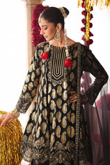 3-PC Embroidered Raw-Silk Suit CMA-6-382