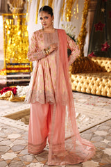 3-PC Embroidered Raw-Silk SuitCMA-6-348