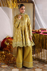 3-PC Embroidered Raw-Silk Suit CMA-6-349