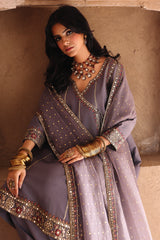 3-PC Stitched Embroidered Raw Silk CMA-6-514