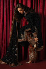 3-PC Unstitched Premium Velvet CVT5-14