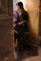 3-PC Stitched Embroidered Raw Silk CMA-6-515