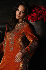 3-PC Unstitched Premium Velvet CVT5-12