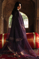 3-PC Stitched Embroidered Raw Silk CMA-6-515