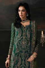 3 Pc Embroidered Dyed Chiffon CA26-04