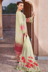 3-PC Unstitched Embroidered Swiss Lawn Collection SBD4-13
