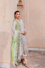 3-PC Unstitched Embroidered Swiss Lawn Collection SBD4-16