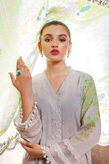 3-PC Unstitched Embroidered Swiss Lawn Collection SBD4-16