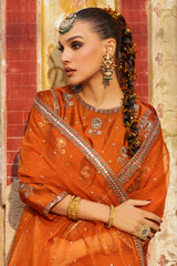 3-PC Embroidered Silk Suit CMA-5-094