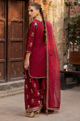 3-PC Embroidered Silk Suit CMA-5-093