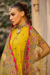 3-PC Embroidered Raw-Silk Suit CMA-5-125