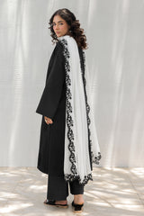 Embroidered Chiffon Dupatta  CHD-5-200