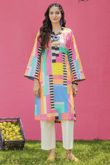 2-PC Printed Cotton Suit CPM-5-143Z