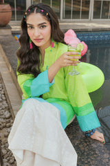 2-PC Printed Cotton Suit CPM-5-102