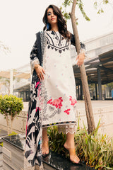 3-PC Unstitched Embroidered Lawn Collection IN6-04