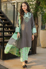 3-PC Embroidered Cotton Suit CPM-5-116Z
