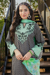 3-PC Embroidered Cotton Suit CPM-5-116Z