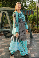 3-PC Embroidered Cotton Suit CPM-5-115Z