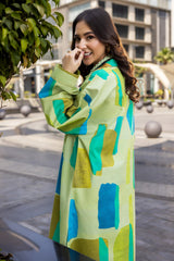 2-PC Printed Cotton Suit CPM-5-76Z